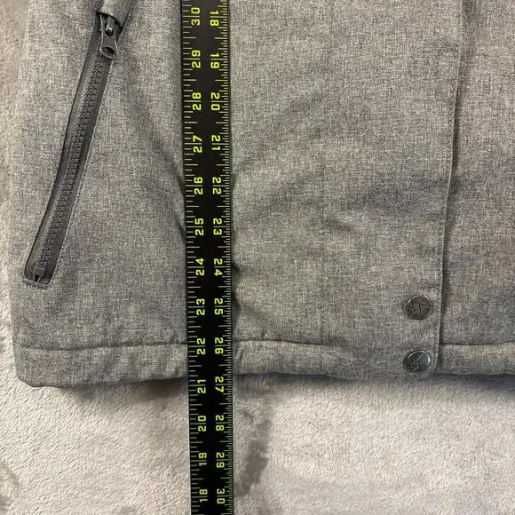 Aperture Jacket 10000 mm Waterproof Ski Snowboard Hooded Coat Gray Size S - Picture 5 of 7